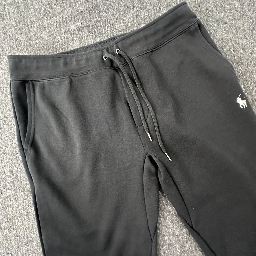 Polo Ralph Lauren Sweatpants Men Medium Black Jogger Slim Fit Fitness sportswear